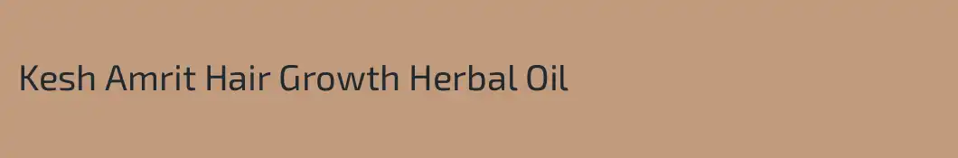 Kesh Amrit Hair Growth Herbal Oil